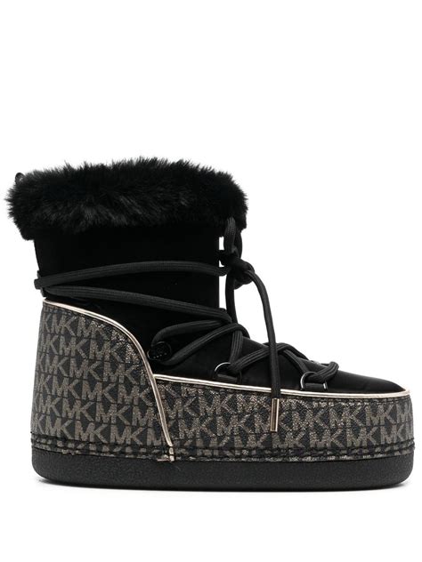 michael kors winter boots with fur|michael kors winter boots platform.